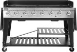 Royal Gourmet 8-Burner Propane Gas Grill - 104,000 BTU with Dual Cooking Systems & 969 Sq In Cooking Area - GB8001B - Image 10