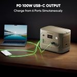 Jackery Explorer 1000 v2 Portable Power Station - 1070Wh LiFePO4 with 1500W AC Output (Dune White) - JE-1000D - Image 7
