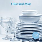 Midea 18 Inch Built-in Dishwasher - 8 Place Settings with Stainless Steel Tub, Heated Dry & 6 Wash Programs - MDF18A1ABB - Image 6
