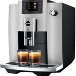 Jura E6 Platinum Automatic Coffee Machine - Pulse Extraction Process with Professional Aroma Grinder - 15465