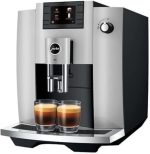 Jura E6 Platinum Automatic Coffee Machine - Pulse Extraction Process with Professional Aroma Grinder - 15465