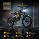 COSWHEEL R6000 Electric Dirt Bike - 7000W Peak Motor with 60V 30Ah Battery & 55 MPH - R6000 - Image 8