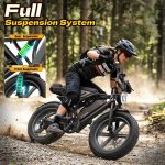 TS TST GRP LLC R9 Electric Bike - 1500W Peak Motor with 48V 15Ah Battery & Dual Seats - R9 - Image 5