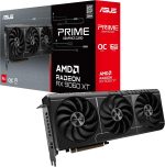 ASUS Prime Radeon RX 9060 XT OC Edition Graphics Card - 16GB GDDR6 with Axial-Tech Fans & Dual BIOS - PRIME-RX9060XT-O16G