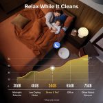 roborock Qrevo S Pro Robot Vacuum and Mop - 18,500Pa Suction with 167°F Mop Self-Cleaning & Anti-Tangle Brushes - White - Image 9