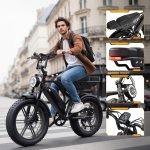 TS TST GRP LLC R9 Electric Bike - 1500W Peak Motor with 48V 15Ah Battery & Dual Seats - R9 - Image 7