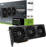 ASUS Prime GeForce RTX 5070 OC Edition Graphics Card - 12GB GDDR7 with SFF-Ready Design & Axial-Tech Fans - PRIME-RTX5070-O12G