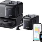 eufy E28 Robot Vacuum and Mop Combo - 20,000 Pa with HydroJet Roller Mop & Detachable Portable Deep Cleaner - T2352112