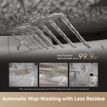 Dreame X50 Ultra Robot Vacuum and Mop - 20,000Pa Vormax Suction with 2.36in ProLeap System & VersaLift Navigation - RLX85CE (White) - Image 6