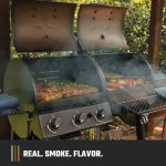 Oklahoma Joe's Canyon Combo Dual Fuel Smoker & Grill - 3-Burner Propane Gas & Charcoal with 1031 sq. in. Cooking Area - 24203004 - Image 8