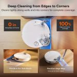 roborock Qrevo Edge 3 Pro Robot Vacuum and Mop - 36,000Pa Suction with AdaptiLift Chassis 3.0 & 10-in-1 Dock - Qrevo Edge 3 Pro (White) - Image 6