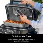 Ninja Woodfire ProConnect Premium XL 7-in-1 Outdoor Grill & Smoker - App Enabled with Woodfire Technology & Built-In Thermometer - OG951BL1 - Image 6