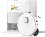MOVA P50 Pro Ultra Robot Vacuum and Mop - 19000Pa Suction with 167°F Hot Water Mop Self-Washing & Auto-Empty Dock - RLM83HE