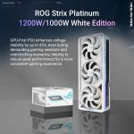 ASUS ROG Astral GeForce RTX 5080 White OC Edition Graphics Card - 16GB GDDR7 with Quad-Fan Cooling & Patented Vapor Chamber - ROG-ASTRAL-RTX5080-O16G-WHITE - Image 6