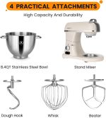 ZACME 8.4QT Commercial Stand Mixer - 800W with 11 Speeds, Tilt Head & NSF/ANSI 8-2023 Certified - ZM-KM76A05 - Image 7