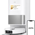 MOVA P10 Pro Ultra Robot Vacuum and Mop - 13,000Pa Vormax Suction with 149°F Hot Water Mop Washing & Self-Emptying - RLM83HE