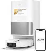 MOVA P10 Pro Ultra Robot Vacuum and Mop - 13,000Pa Vormax Suction with 149°F Hot Water Mop Washing & Self-Emptying - RLM83HE