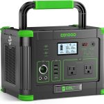 GRECELL EB1000 Portable Power Station - 999Wh with 1000W Pure Sine Wave AC Output & 10 Charging Ports - EB1000