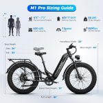 Aipas M1 Pro Electric Bike - 1800W Peak Motor with 48V 17.5Ah Battery & 85 Mile Range - M1 Pro - Image 8
