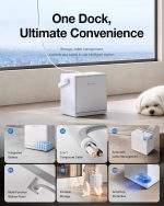 ECOVACS WINBOT W2S PRO Omni Robotic Window Cleaner - 10,000Pa Suction with TruEdge 2.0 & WIN-SLAM 4.0 Navigation - WE005V01 (White) - Image 6