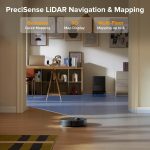 roborock Qrevo Series Robot Vacuum and Mop - 8000Pa HyperForce Suction with All-in-One Dock, Dual Spinning Mops & Reactive Tech Obstacle Avoidance - QV 35A - Image 8