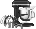 KitchenAid 7 Quart Bowl-Lift Stand Mixer - 500W with 11 Speeds & Double Flex Edge Beater - KSM70SKXXBK - Image 2