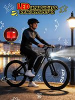 ESKUTE M200F Electric Bike - 1500W Peak Motor with 48V 20.8Ah Battery & 80 Mile Range - M200F - Image 6