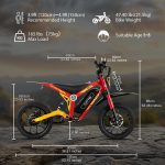 TUTTIO ARC-I Kids Electric Dirt Bike - 750W Motor with 36V 13Ah Battery for Ages 5-8 - ARC-I - Image 2