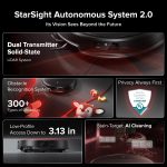 roborock Saros 20 Robot Vacuum and Mop - 36,000Pa HyperForce with AdaptiLift Chassis 3.0 & RockDock - Saros 20 - Image 3