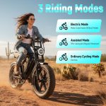 TS TST GRP LLC Electric Bike - 1500W Peak Motor with 48V 15Ah Battery & Fat Tires - Image 5