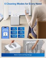 ECOVACS WINBOT W2 PRO OMNI Window Cleaning Robot - 6-in-1 Station with Triple Nozzle Sprayer & 12-Level Protection - W2MP - Image 8