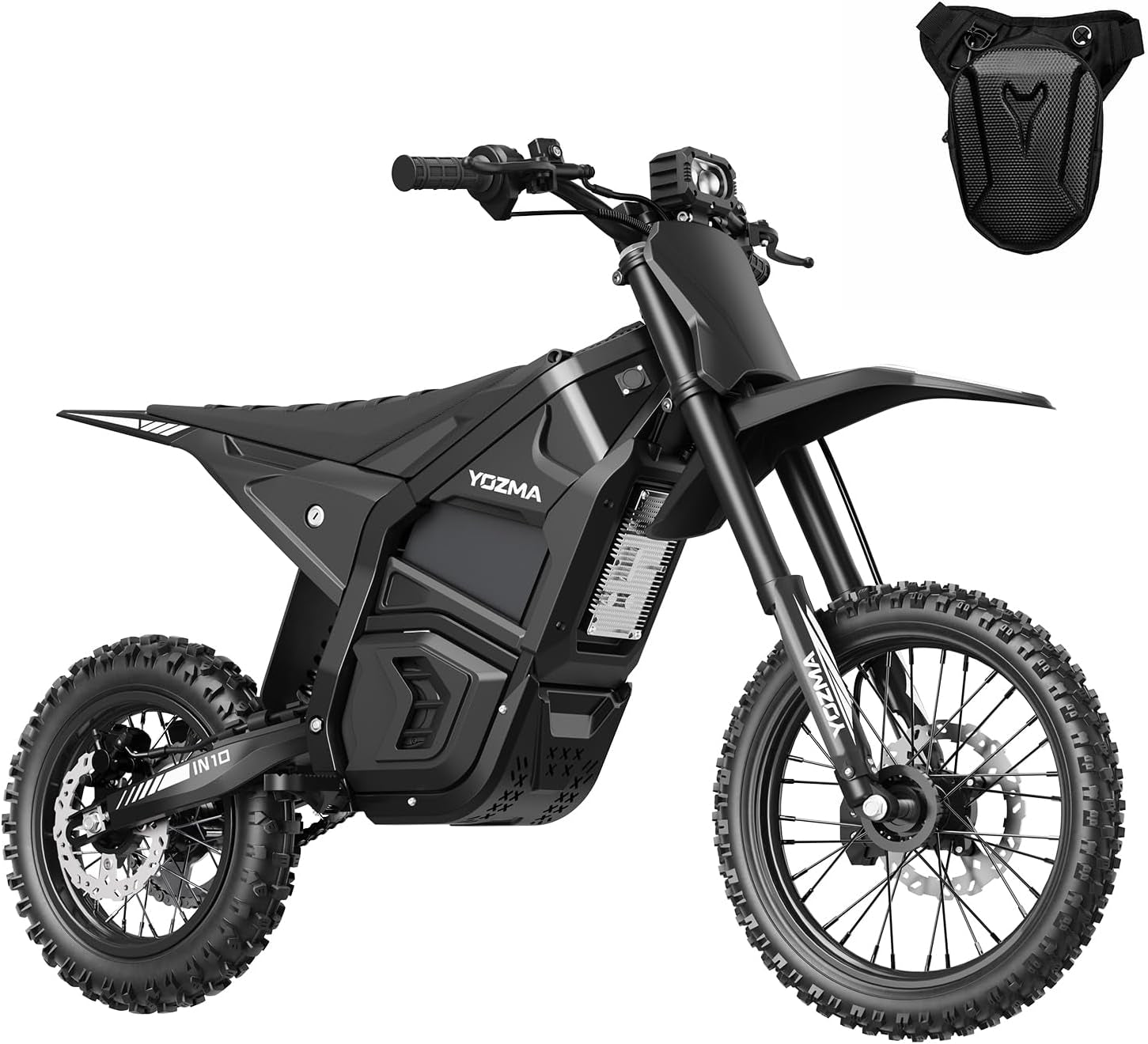 e4b65825d6919c47d1b9e8f8af0f3e49.jpg Yozma IN10 Electric Dirt Bike - 2600W Peak Motor with 48V 23.4Ah Battery & 40 MPH - IN10 - Image 1