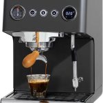 Gemilai G3028A Espresso Machine - 15 Bar with Dual PID, Adjustable OPV & Auto Milk Frother - G3028A