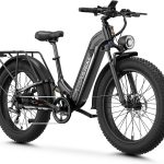 Aipas M1 Pro Electric Bike - 1800W Peak Motor with 48V 17.5Ah Battery & 85 Mile Range - M1 Pro
