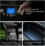 Z GRILLS 2026 Electric Pellet Smoker & Grill - 700 Sq In with PID 3.0 Precision Control, Dual Meat Probes & 28-Hour Hopper - VC-700D6 - Image 4