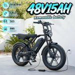TS TST GRP LLC R004 Electric Bike - 1500W Peak Motor with 48V 15Ah Battery & Fat Tires - Image 3
