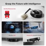 roborock Saros Z70 Robot Vacuum and Mop - 22,000Pa Suction with OmniGrip Mechanical Arm & StarSight Navigation - Saros Z70 (Black) - Image 2
