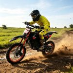 ONK Electric Dirt Bike - 4500W Peak Motor with 60V 28.8Ah Battery & Full Suspension - 1.7V - Image 8