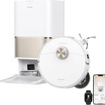 Dreame L60 Ultra PE Robot Vacuum and Mop - 30000Pa Suction with ThermoHub Self-Cleaning & 220+ Object Recognition - RLL88HE (White)