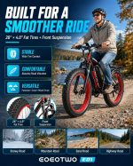 EOEOTWO E01 Electric Bike - 1500W Peak Motor with 48V 15Ah Battery & 60 Mile Range - E01 - Image 5