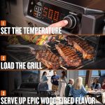 Traeger Woodridge Wood Pellet Grill & Smoker - 860 Sq In with WiFIRE App Control & 6-in-1 Versatility - TFB86MLH - Image 5