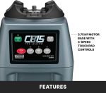 Waring CB15 One-Gallon Commercial Blender - 3.75 HP with Electronic Keypad & Stainless Steel Container - CB15 - Image 4