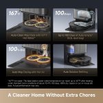 dreame L40s Ultra Robot Vacuum and Mop - 19,000Pa Vormax Suction with Auto-Empty PowerDock & HyperStream Detangling DuoBrush - RLL22SE - Image 5
