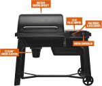 Traeger Woodridge Wood Pellet Grill & Smoker - 860 Sq In with WiFIRE App Control & 6-in-1 Versatility - TFB86MLH - Image 9