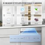 COMFEE' 18 Inch Built-in Dishwasher - 8 Place Settings with Stainless Steel Tub, Heated Dry & Energy Star Certified - CDF18A2BST - Image 6