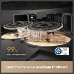 Dreame L60 Ultra FE Robot Vacuum and Mop - 30000Pa Suction with ThermoHub Self-Cleaning & TriCut Brush - RLL51SE (Black) - Image 5